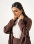 OVERSIZED TEXTURED BLAZER